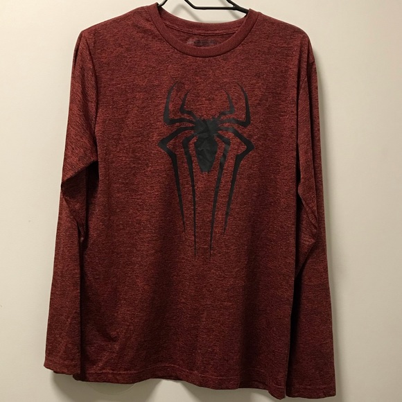 Amazing Spider Man 2 Red Polyester Shirt! - Picture 5 of 10